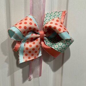 Matilda Jane Colorful Polka Dot and Floral Kids Hair Bow